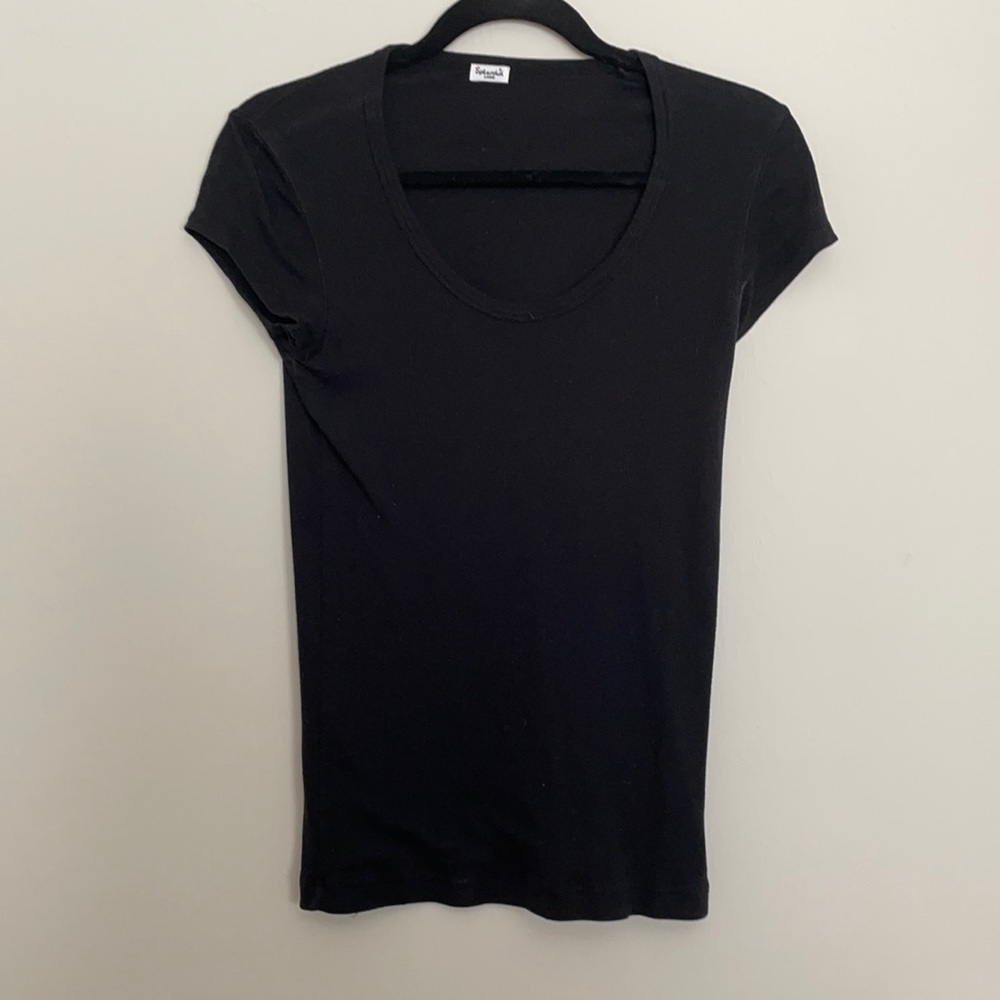 Splendid black short sleeve tee